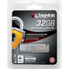 Kingston 32GB USB 3.0 DT Locker+ G3 W/Automatic Data Security Grey - - Mounts For Less