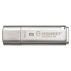Kingston Technology - IronKey Locker+ 50 Encrypted USB Flash Drive, USB 3.2 GEN 1, 32GB Capacity, Automatic Cloud Backup - - Mounts For Less