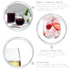 LAV - Set of 6 Gaia Stemless Wine Glasses, 475mL Capacity, Dishwasher Safe - - Mounts For Less