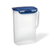 LocknLock - Plastic Juice Container, 2 Liter Capacity, Blue - - Mounts For Less