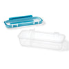 LocknLock - Set of 2 Containers for Snacks and Dips, 414mL Capacity, Blue - - Mounts For Less