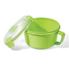 LocknLock - Set of 2 EasyLunch Meal Containers, 1.1 Liter Capacity, Green - - Mounts For Less