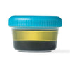 LocknLock - Set of 6 Mini EasyLunch Containers, 30mL Capacity, Multicolor - - Mounts For Less
