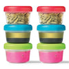 LocknLock - Set of 6 Mini EasyLunch Containers, 30mL Capacity, Multicolor - - Mounts For Less