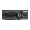 Marvo Office - USB 2.0 Wired Keyboard and Mouse Combo, 104 Keys, English Language, 1200 DPI, Black - - Mounts For Less