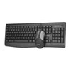 Marvo Office - USB 2.0 Wired Keyboard and Mouse Combo, 104 Keys, English Language, 1200 DPI, Black - - Mounts For Less