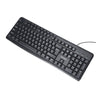 Marvo Office - USB 2.0 Wired Keyboard with 104 Keys and 9 Multimedia Keys, English Language, Black - - Mounts For Less