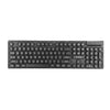 Marvo Office - Wireless Keyboard and Mouse Set, 104 Keys, English Language, 1000 DPI, Black - - Mounts For Less