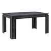 Monarch Specialties I 1089 Dining Table, 60" Rectangular, Kitchen, Dining Room, Laminate, Black, Contemporary, Modern - - Mounts For Less