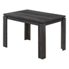 Monarch Specialties I 1166 Dining Table, 48" Rectangular, Small, Kitchen, Dining Room, Laminate, Black, Contemporary, Modern - - Mounts For Less