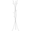 Monarch Specialties I 2063 Coat Rack, Hall Tree, Free Standing, 11 Hooks, Entryway, 74"h, Bedroom, Metal, White, Contemporary, Modern - - Mounts For Less