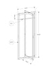 Monarch Specialties I 2151 Coat Rack, Hall Tree, Free Standing, Hanging Bar, Entryway, 72"h, Bedroom, Metal, White, Contemporary, Modern - - Mounts For Less