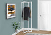 Monarch Specialties I 2151 Coat Rack, Hall Tree, Free Standing, Hanging Bar, Entryway, 72"h, Bedroom, Metal, White, Contemporary, Modern - - Mounts For Less