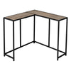 Monarch Specialties I 2155 Accent Table, Console, Entryway, Narrow, Corner, Living Room, Bedroom, Metal, Laminate, Brown, Black, Contemporary, Modern - - Mounts For Less
