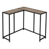 Monarch Specialties I 2155 Accent Table, Console, Entryway, Narrow, Corner, Living Room, Bedroom, Metal, Laminate, Brown, Black, Contemporary, Modern - - Mounts For Less