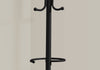 Monarch Specialties I 2162 Coat Rack, Hall Tree, Free Standing, Hanging Bar, 6 Hooks, Entryway, 68"h, Bedroom, Metal, Black, Contemporary, Modern - - Mounts For Less