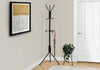 Monarch Specialties I 2162 Coat Rack, Hall Tree, Free Standing, Hanging Bar, 6 Hooks, Entryway, 68"h, Bedroom, Metal, Black, Contemporary, Modern - - Mounts For Less
