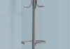 Monarch Specialties I 2163 Coat Rack, Hall Tree, Free Standing, Hanging Bar, 6 Hooks, Entryway, 68"h, Bedroom, Metal, Grey, Contemporary, Modern - - Mounts For Less