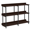 Monarch Specialties I 2215 Accent Table, Console, Entryway, Narrow, Sofa, Living Room, Bedroom, Metal, Laminate, Brown, Black, Contemporary, Modern - - Mounts For Less