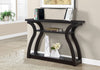 Monarch Specialties I 2445 Accent Table, Console, Entryway, Narrow, Sofa, Living Room, Bedroom, Laminate, Brown, Contemporary, Modern - - Mounts For Less