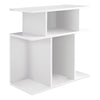 Monarch Specialties I 2475 Accent Table, Side, End, Nightstand, Lamp, Living Room, Bedroom, Laminate, White, Contemporary, Modern - - Mounts For Less