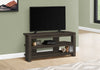 Monarch Specialties I 2514 Tv Stand, 42 Inch, Console, Media Entertainment Center, Storage Shelves, Living Room, Bedroom, Laminate, Brown, Contemporary, Modern - - Mounts For Less