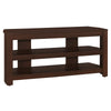 Monarch Specialties I 2554 Tv Stand, 42 Inch, Console, Media Entertainment Center, Storage Shelves, Living Room, Bedroom, Laminate, Brown, Contemporary, Modern - - Mounts For Less