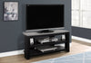 Monarch Specialties I 2564 Tv Stand, 42 Inch, Console, Media Entertainment Center, Storage Shelves, Living Room, Bedroom, Laminate, Black, Grey, Contemporary, Modern - - Mounts For Less