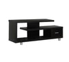 Monarch Specialties I 2572 Tv Stand, 60 Inch, Console, Media Entertainment Center, Storage Cabinet, Living Room, Bedroom, Laminate, Brown, Contemporary, Modern - - Mounts For Less