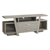 Monarch Specialties I 2721 Tv Stand, 60 Inch, Console, Media Entertainment Center, Storage Drawers, Living Room, Bedroom, Laminate, Brown, Contemporary, Modern - - Mounts For Less