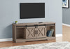 Monarch Specialties I 2746 Tv Stand, 60 Inch, Console, Media Entertainment Center, Storage Cabinet, Living Room, Bedroom, Laminate, Brown, Transitional - - Mounts For Less
