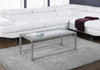 Monarch Specialties I 3140 Coffee Table, Accent, Cocktail, Rectangular, Living Room, 42" L, Metal, Tile, Blue, Grey, Transitional - - Mounts For Less