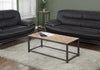 Monarch Specialties I 3160 Coffee Table, Accent, Cocktail, Rectangular, Living Room, 42" L, Metal, Tile, Brown, Transitional - - Mounts For Less