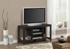 Monarch Specialties I 3529 Tv Stand, 48 Inch, Console, Media Entertainment Center, Storage Shelves, Living Room, Bedroom, Laminate, Brown, Contemporary, Modern - - Mounts For Less