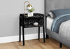 Monarch Specialties I 3590 Accent Table, Side, End, Nightstand, Lamp, Living Room, Bedroom, Metal, Laminate, Black Marble Look, Contemporary, Modern - - Mounts For Less
