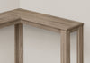 Monarch Specialties I 3659 Accent Table, Console, Entryway, Narrow, Corner, Living Room, Bedroom, Laminate, Brown, Contemporary, Modern - - Mounts For Less