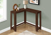Monarch Specialties I 3661 Accent Table, Console, Entryway, Narrow, Corner, Living Room, Bedroom, Laminate, Brown, Contemporary, Modern - - Mounts For Less