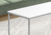 Monarch Specialties I 3795 Coffee Table, Accent, Cocktail, Rectangular, Living Room, 40"l, Metal, Laminate, White, Grey, Contemporary, Modern - - Mounts For Less