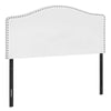 Monarch Specialties I 6012F Bed, Headboard Only, Full Size, Bedroom, Upholstered, Pu Leather Look, White, Transitional - - Mounts For Less