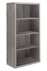 Monarch Specialties I 7060 Bookshelf, Bookcase, Etagere, 5 Tier, 48"h, Office, Bedroom, Laminate, Brown, Contemporary, Modern - - Mounts For Less