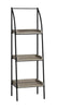 Monarch Specialties I 7228 Bookshelf, Bookcase, Etagere, Corner, 3 Tier, 48"h, Office, Bedroom, Metal, Laminate, Brown, Black, Contemporary, Modern - - Mounts For Less