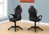 Monarch Specialties I 7259 Office Chair, Gaming, Adjustable Height, Swivel, Ergonomic, Armrests, Computer Desk, Work, Metal, Mesh, Black, Red, Contemporary, Modern - - Mounts For Less
