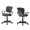 Monarch Specialties I 7262 Office Chair, Adjustable Height, Swivel, Ergonomic, Armrests, Computer Desk, Work, Juvenile, Metal, Mesh, Grey, Black, Contemporary, Modern - - Mounts For Less