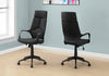 Monarch Specialties I 7272 Office Chair, Adjustable Height, Swivel, Ergonomic, Armrests, Computer Desk, Work, Metal, Fabric, Black, Contemporary, Modern - - Mounts For Less