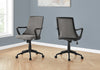 Monarch Specialties I 7297 Office Chair, Adjustable Height, Swivel, Ergonomic, Armrests, Computer Desk, Work, Metal, Mesh, Black, Grey, Contemporary, Modern - - Mounts For Less