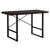 Monarch Specialties I 7311 Computer Desk, Home Office, Laptop, 48"l, Work, Metal, Laminate, Brown, Black, Contemporary, Modern - - Mounts For Less