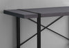 Monarch Specialties I 7312 Computer Desk, Home Office, Laptop, 48"l, Work, Metal, Laminate, Grey, Black, Contemporary, Modern - - Mounts For Less