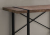 Monarch Specialties I 7314 Computer Desk, Home Office, Laptop, 48"l, Work, Metal, Laminate, Brown, Black, Contemporary, Modern - - Mounts For Less