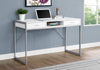 Monarch Specialties I 7364 Computer Desk, Home Office, Laptop, Storage Drawers, 48"l, Work, Metal, Laminate, White, Grey, Contemporary, Modern - - Mounts For Less