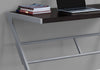 Monarch Specialties I 7374 Computer Desk, Home Office, Laptop, 48"l, Work, Metal, Laminate, Brown, Grey, Contemporary, Modern - - Mounts For Less